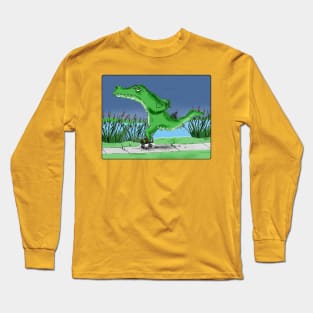 Gator Skater Long Sleeve T-Shirt